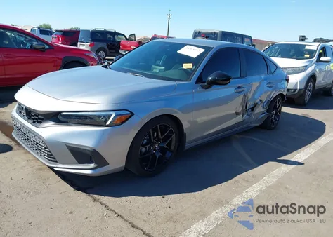 2024 Honda Civic Sport z USA, uszkodzony, nr VIN 19XFL2H82RE014316